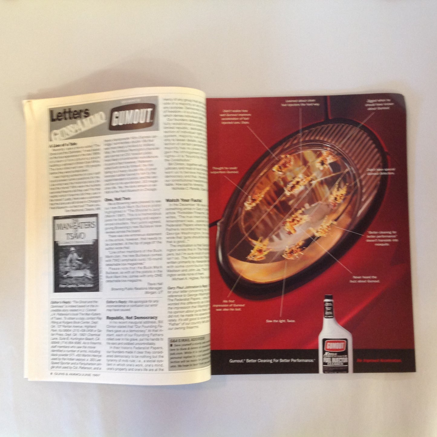 Vintage Jun 1997 Guns & Ammo Magazine Auto Pistol Accuracy FBI SWAT .45