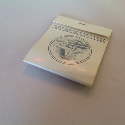 Vintage Souvenir Matchbook Forest Lake Country Club Bloomfield Hills MI Yardage Par