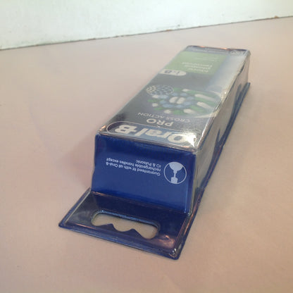 Oral-B PRO Cross Action Electric Toothbrush Heads 8 Pack NOS Unopened Unused