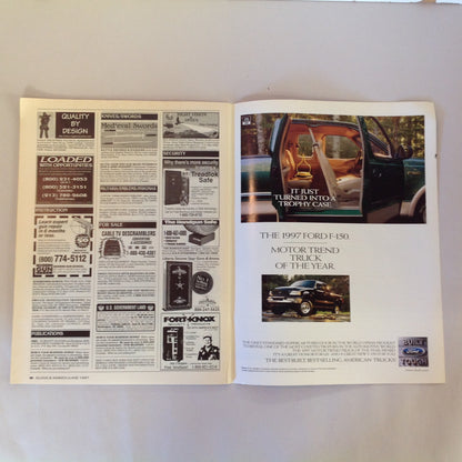 Vintage Jun 1997 Guns & Ammo Magazine Auto Pistol Accuracy FBI SWAT .45