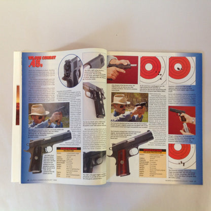 Vintage Aug 1998 Guns & Ammo Magazine 40th Anniversary Cowboy Shooting Buyer's Guide Combat .45's VOTE