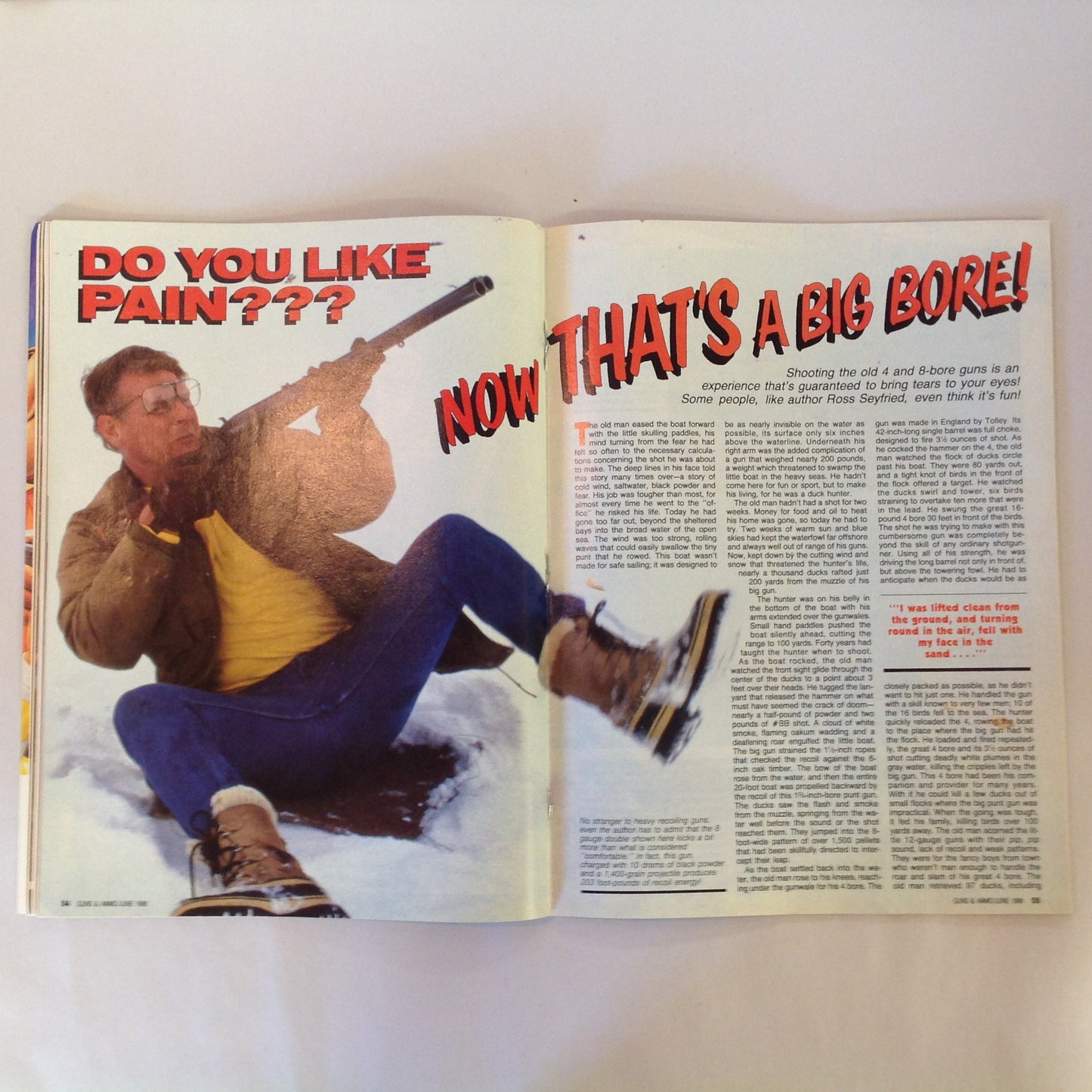 Vintage Jun 1988 Guns & Ammo Magazine New HK Multi-Caliber Mini P7 Firearms Curios Police Gun Laws