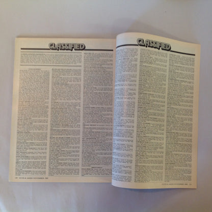Vintage Nov 1980 Guns & Ammo Magazine Beretta Whitetail Deer Rifles Peacemaker Model 73 Hunting Loads Reagan Gun Control