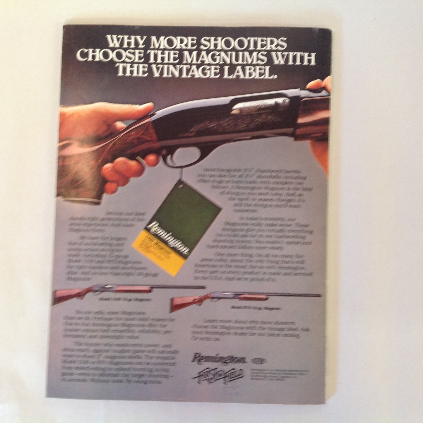 Vintage Nov 1980 Guns & Ammo Magazine Beretta Whitetail Deer Rifles Peacemaker Model 73 Hunting Loads Reagan Gun Control