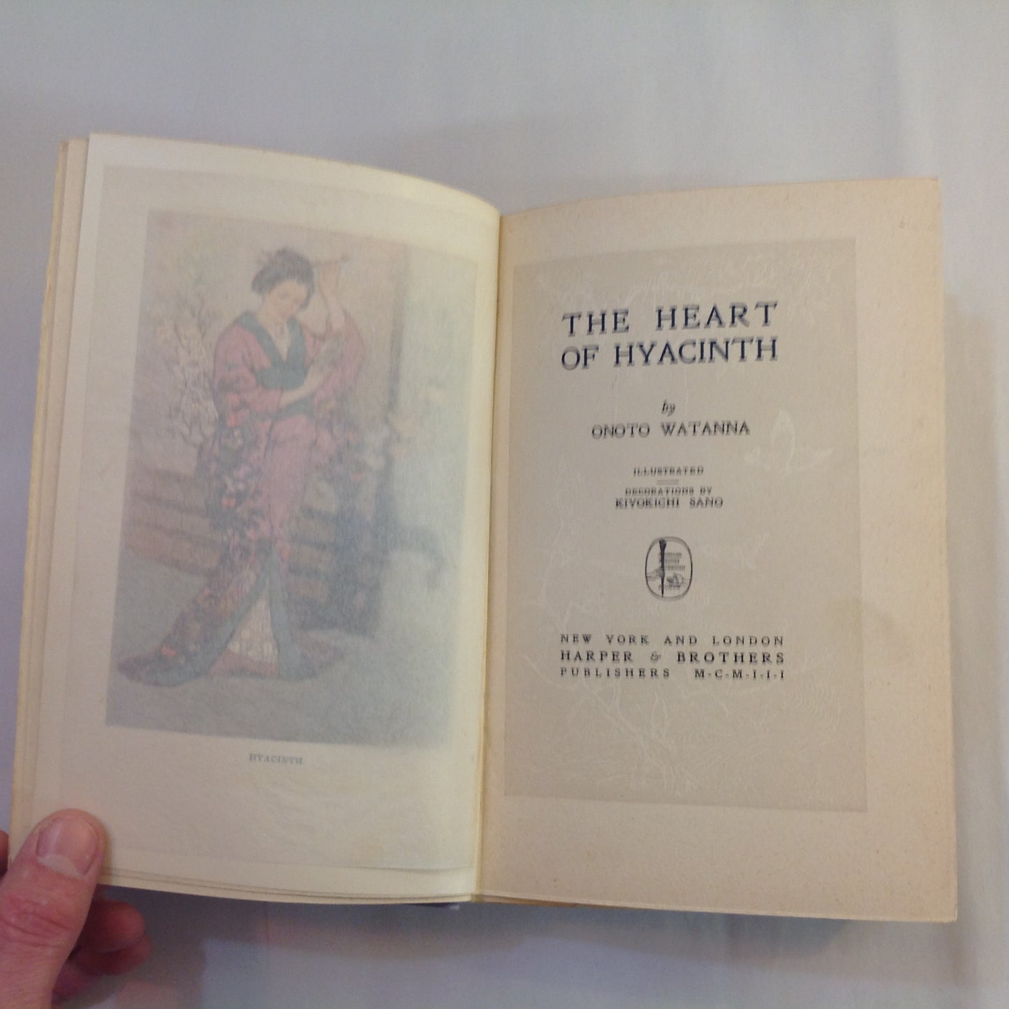 Antique 1903 Hardcover The Heart of Hyacinth Onoto Watanna Harper & Bros First Edition