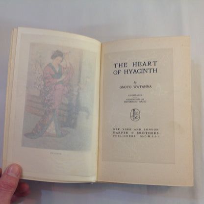 Antique 1903 Hardcover The Heart of Hyacinth Onoto Watanna Harper & Bros First Edition