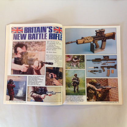Vintage Feb 1985 Guns & Ammo Magazine .41 Magnums 20 gauge 9mm LAHTI