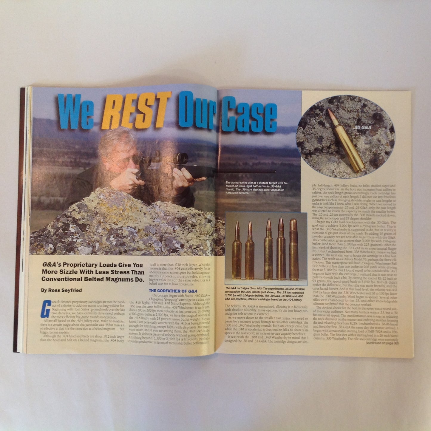 Vintage Dec 1998 Guns & Ammo Magazine 40th Anniversary Holiday Gun Gift Guide Para-Ord Walther