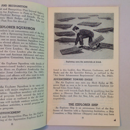 Vintage 1949 Boy Scouts of America BSA New Explorer Plan and Recognitions Handbook