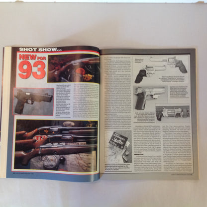 Vintage Feb 1993 Guns & Ammo Magazine New for 93 Special Shot Show Issue