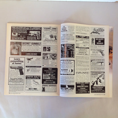 Vintage Feb 1993 Guns & Ammo Magazine New for 93 Special Shot Show Issue