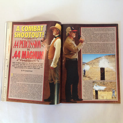 Vintage Nov 1990 Guns & Ammo Magazine New Breed Double-Action Only Autos Pro Gun Voting Guide