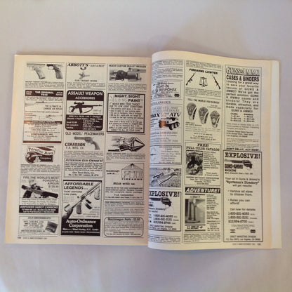 Vintage Nov 1990 Guns & Ammo Magazine New Breed Double-Action Only Autos Pro Gun Voting Guide