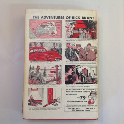 Vintage 1947 Hardcover The Lost City: A Rick Brant Electronic Adventure John Blaine
