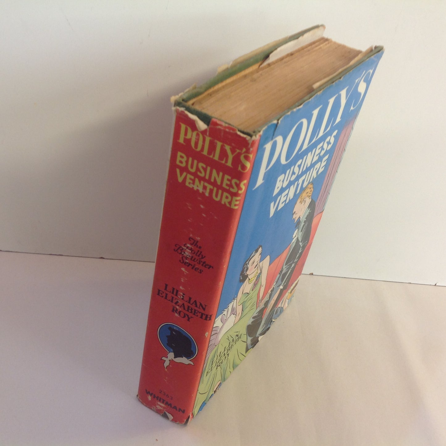 Vintage 1932 Hardcover Polly's Business Venture Lillian Elizabeth Roy
