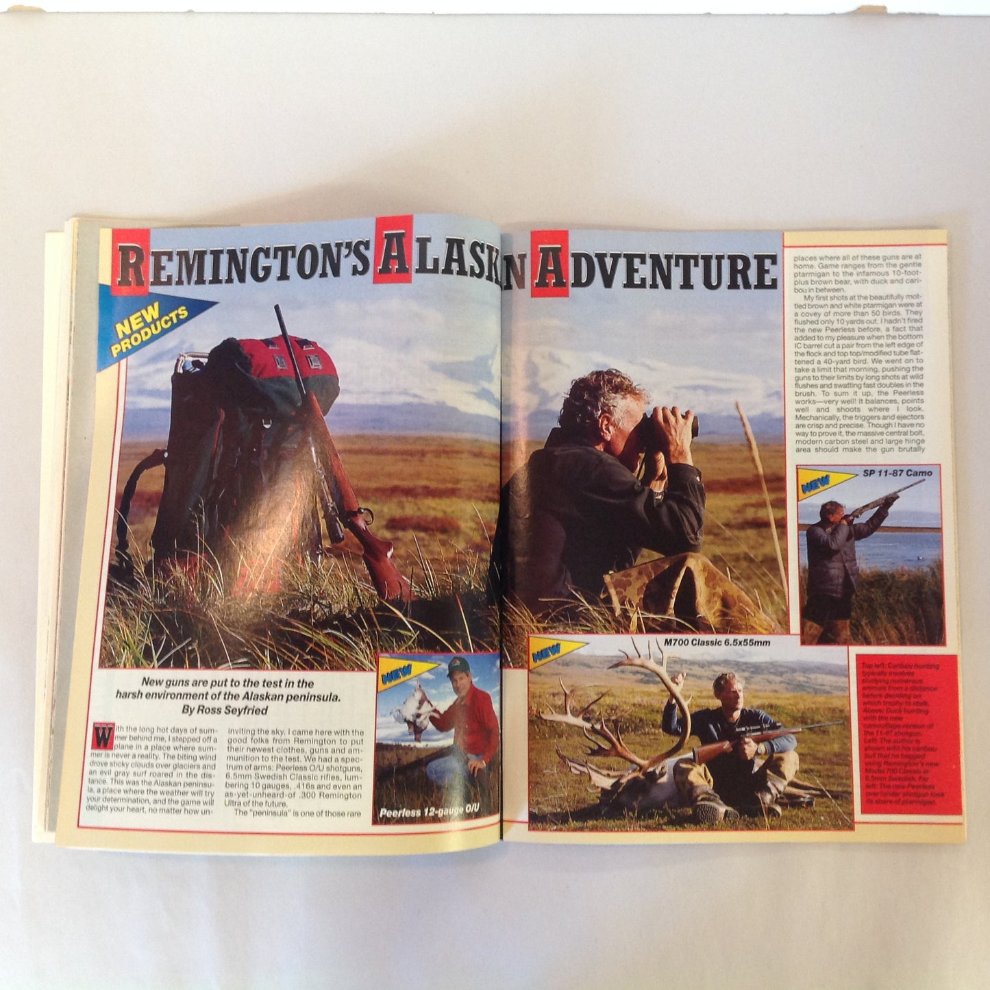 Vintage Mar 1994 Guns & Ammo Magazine Monster Magnums Astra's New Ultralight