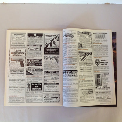 Vintage Mar 1994 Guns & Ammo Magazine Monster Magnums Astra's New Ultralight