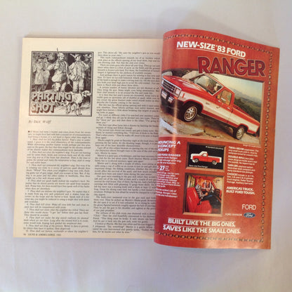 Vintage Apr 1982 Guns & Ammo Magazine Llama's Long Tom .44 Magnum .22 Chipmunk .450 G&A