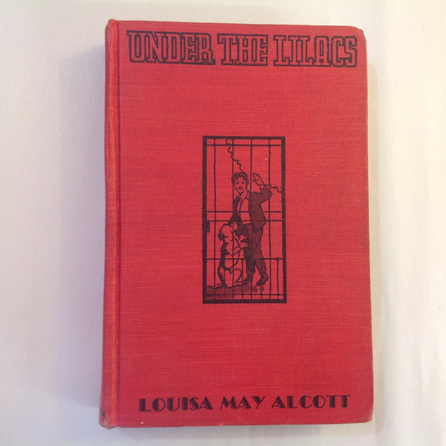 Vintage 1930's Hardcover Under the Lilacs Louisa May Alcott Goldsmith New One Volume Edition