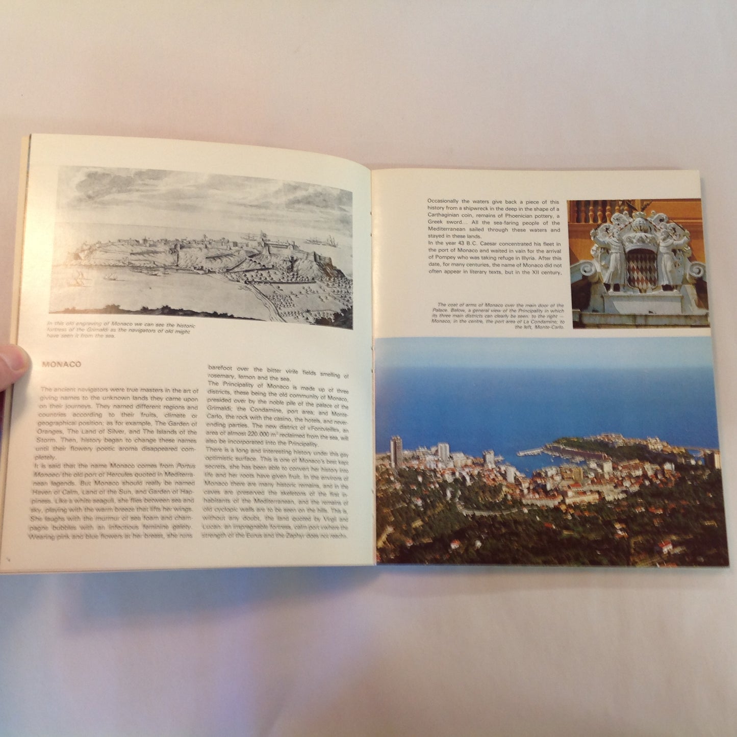 Vintage 1983 Trade Paperback All the Principality of Monaco English