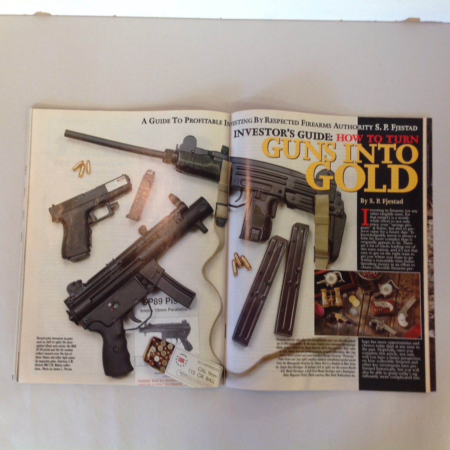 Vintage Dec 1994 Guns & Ammos Magazine Top 5 Picks Police Pistols Combat Shotguns Sporting Rifles