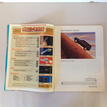 Vintage Nov 1991 Guns & Ammo Magazine 21st Century Assault Rifles Handgun Firepower Shooting Colt
