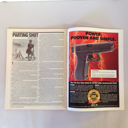 Vintage Nov 1991 Guns & Ammo Magazine 21st Century Assault Rifles Handgun Firepower Shooting Colt