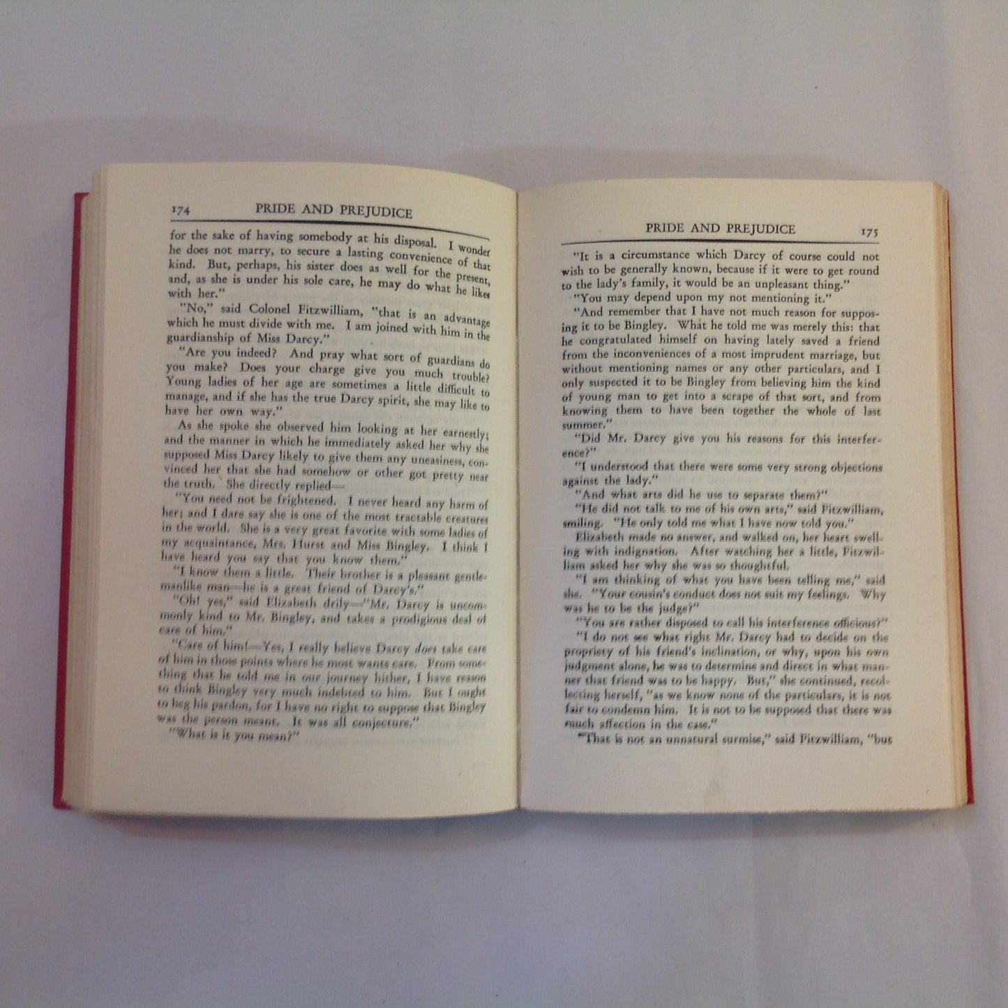 Vintage 1930's Hardcover Pride and Prejudice Jane Austen Readers League of America First