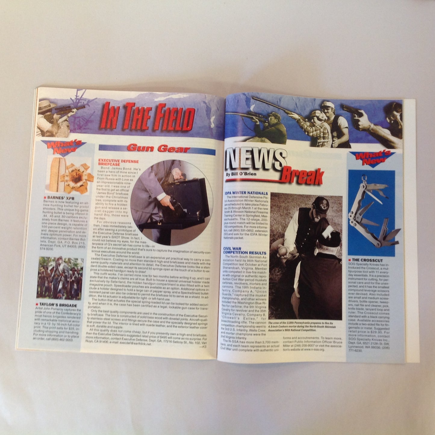 Vintage Feb 1998 Guns & Ammo Magazine 40th Anniversary New for 98