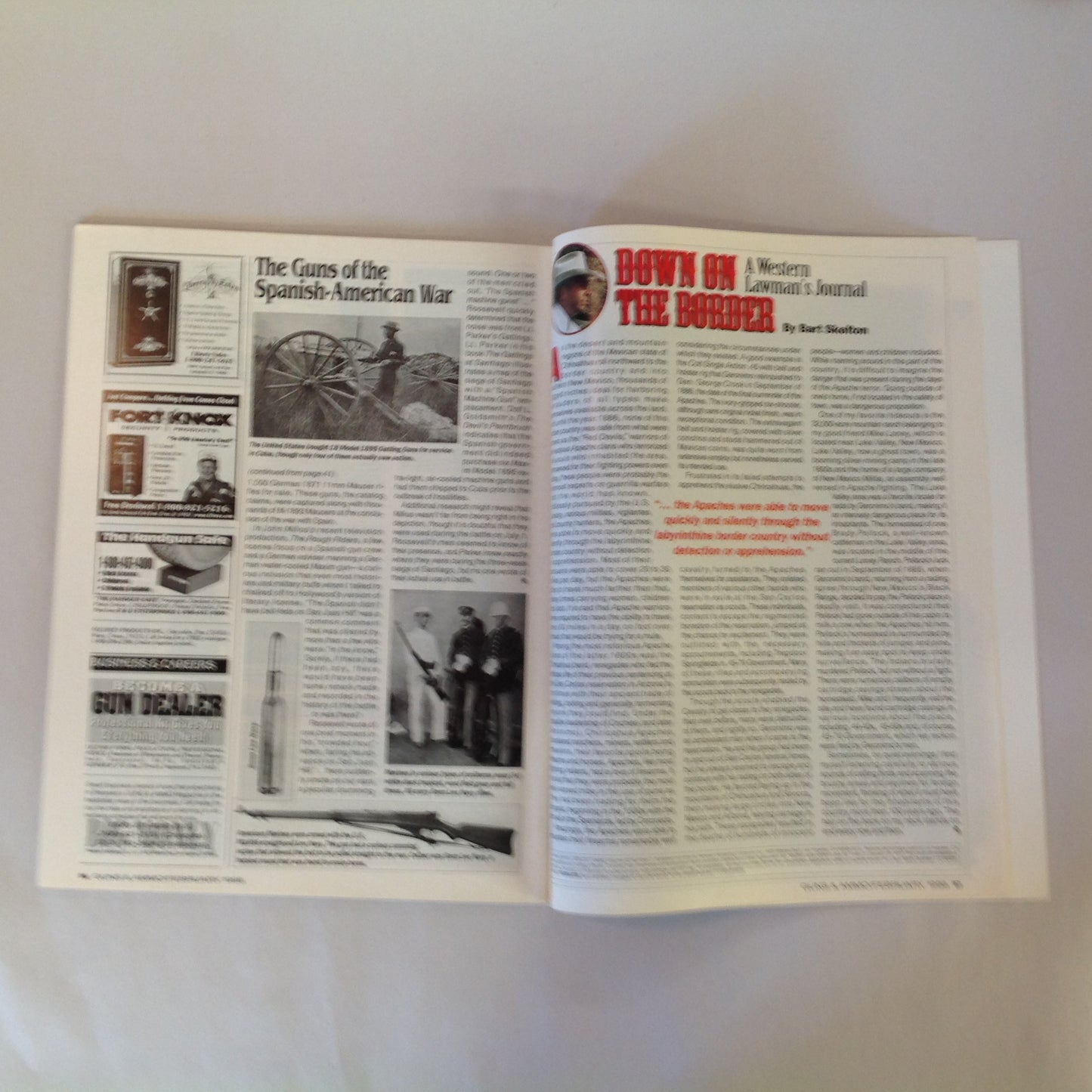 Vintage Feb 1998 Guns & Ammo Magazine 40th Anniversary New for 98