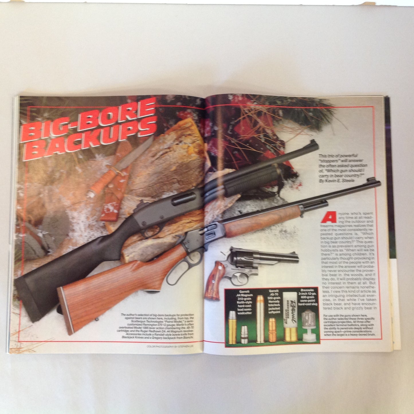 Vintage Apr 1993 Guns & Ammo Magazine AARP is Anti-Gun! Combat Handguns Defensive Pistol Shooting Used Guns