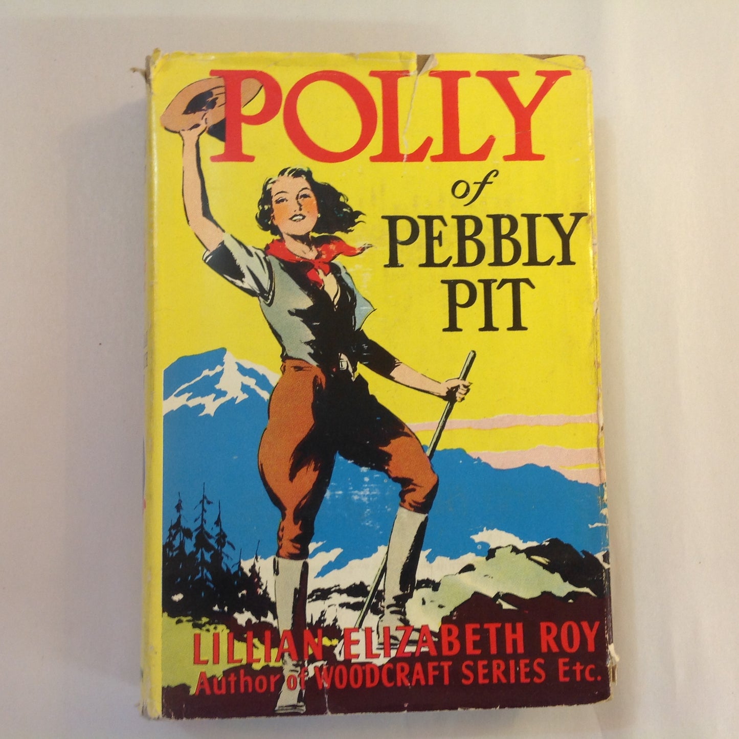 Antique 1922 Hardcover Polly of Pebbly Pit Lillian Elizabeth Roy Whitman First