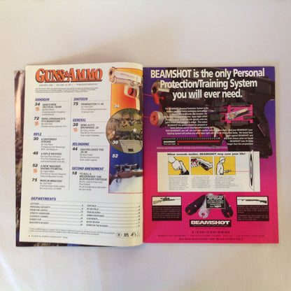 Vintage Jan 1998 Guns & Ammo Magazine 40th Anniversary First Look New Guns Semi-Auto Belt-Fed .50 BMG