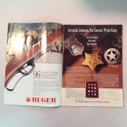 Vintage Oct 1997 American Rifleman Magazine Browning's Superposed Capstick Lost Story