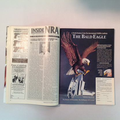 Vintage Oct 1997 American Rifleman Magazine Browning's Superposed Capstick Lost Story