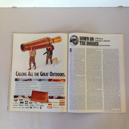 Vintage Apr 1998 Guns & Ammo Magazine 40th Anniversary Mini Sniper Torture Test NAA Guardian Vampire Gun
