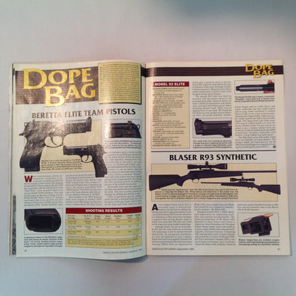Vintage Sep 1999 American Rifleman Magazine First Look 21st Century Semi-Autos