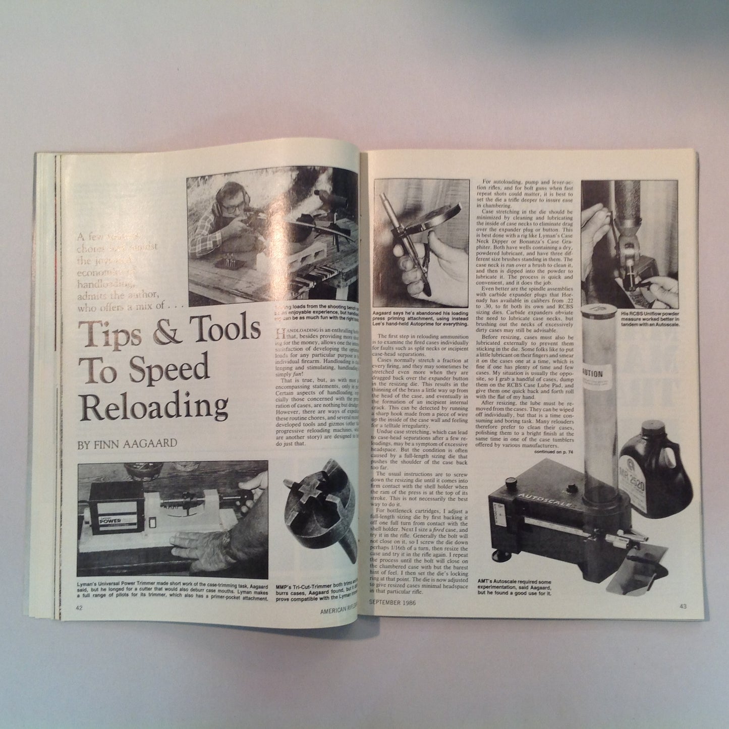 Vintage Sep 1986 American Rifleman Magazine Exploded Views: Colt 1902 Marine Marksmanship Muzzleloading Shotgunning