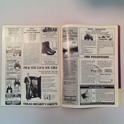 Vintage Sep 1986 American Rifleman Magazine Exploded Views: Colt 1902 Marine Marksmanship Muzzleloading Shotgunning