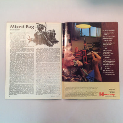 Vintage Sep 1986 American Rifleman Magazine Exploded Views: Colt 1902 Marine Marksmanship Muzzleloading Shotgunning