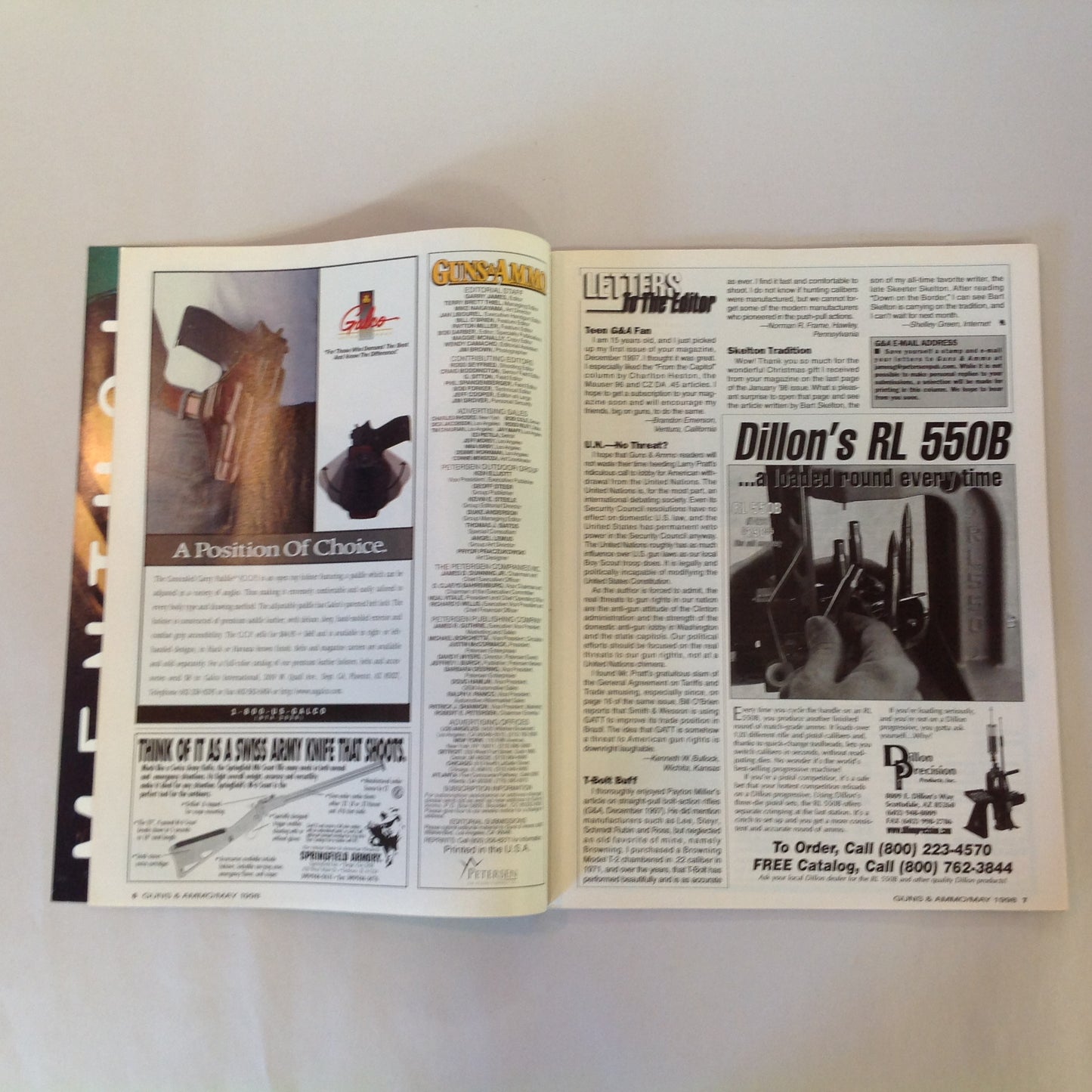 Vintage May 1998 Guns & Ammo Magazine 40th Anniversary Special Issue Best Buys: Quality Price Utility