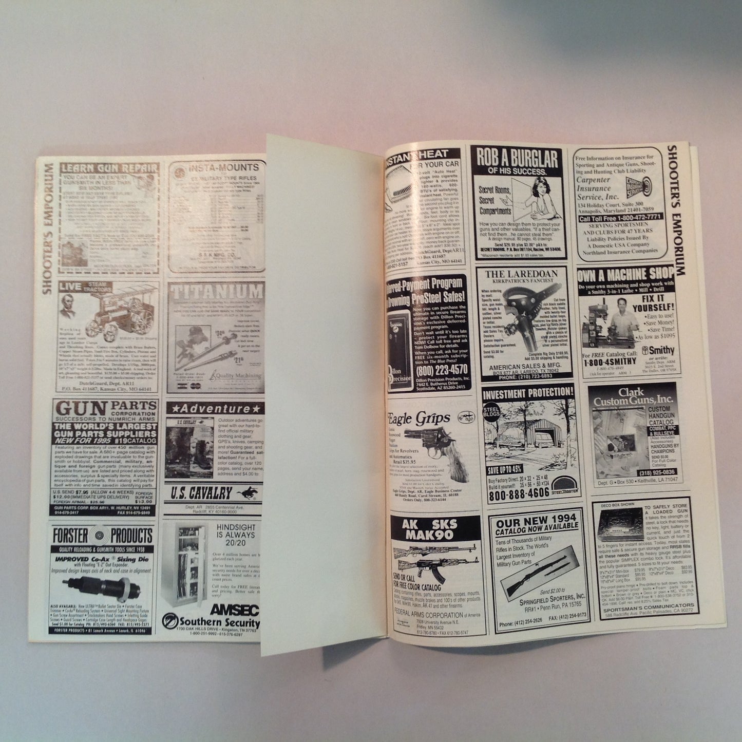Vintage Nov/Dec American Rifleman Magazine Taurus Goes .45 ACP .30-06 Cartridge Shotgun For a Princess Camp Perry Report