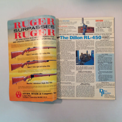 Vintage Mar 1984 American Rifleman Magazine Ruger's New Rimfire: Model 77/72 Roy Rogers Gun Owner's Friend