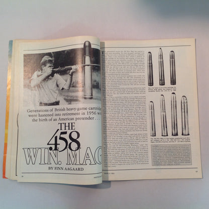 Vintage Mar 1984 American Rifleman Magazine Ruger's New Rimfire: Model 77/72 Roy Rogers Gun Owner's Friend