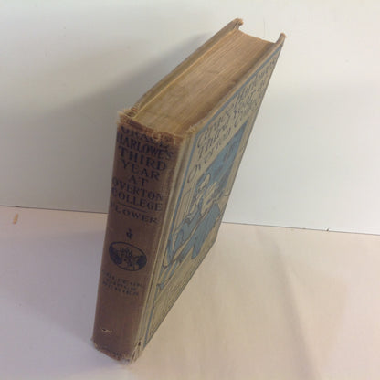 Antique 1914 Hardcover Grace Harlowe's Third Year at Overton College (The College Girls Series) Jessie Graham Flower, AM