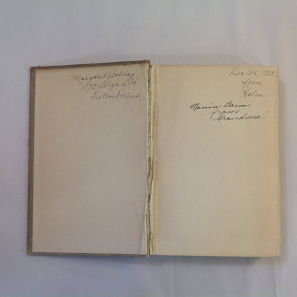 Antique 1914 Hardcover Grace Harlowe's Third Year at Overton College (The College Girls Series) Jessie Graham Flower, AM