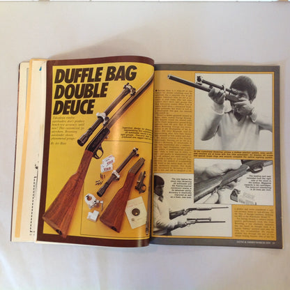 Vintage Mar 1979 Guns & Ammo Magazine The Bobcat Pistol Silhouette Mossberg .22 Auto