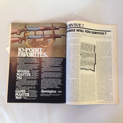 Vintage Mar 1979 Guns & Ammo Magazine The Bobcat Pistol Silhouette Mossberg .22 Auto
