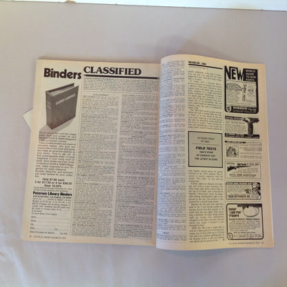 Vintage Mar 1979 Guns & Ammo Magazine The Bobcat Pistol Silhouette Mossberg .22 Auto