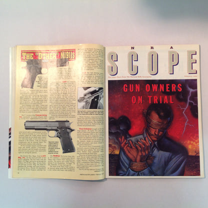 Vintage Feb 1994 American Rifleman Magazine The "Other" 1911s Special Report: Gun Owners On Trial